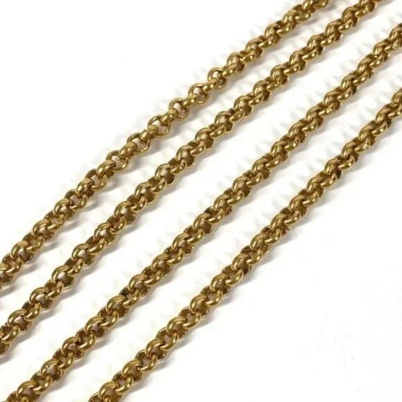 Salvatore Ferragamo vintage Sandals shoes Accessories Jewelry Long Necklace - Picture 9 of 11